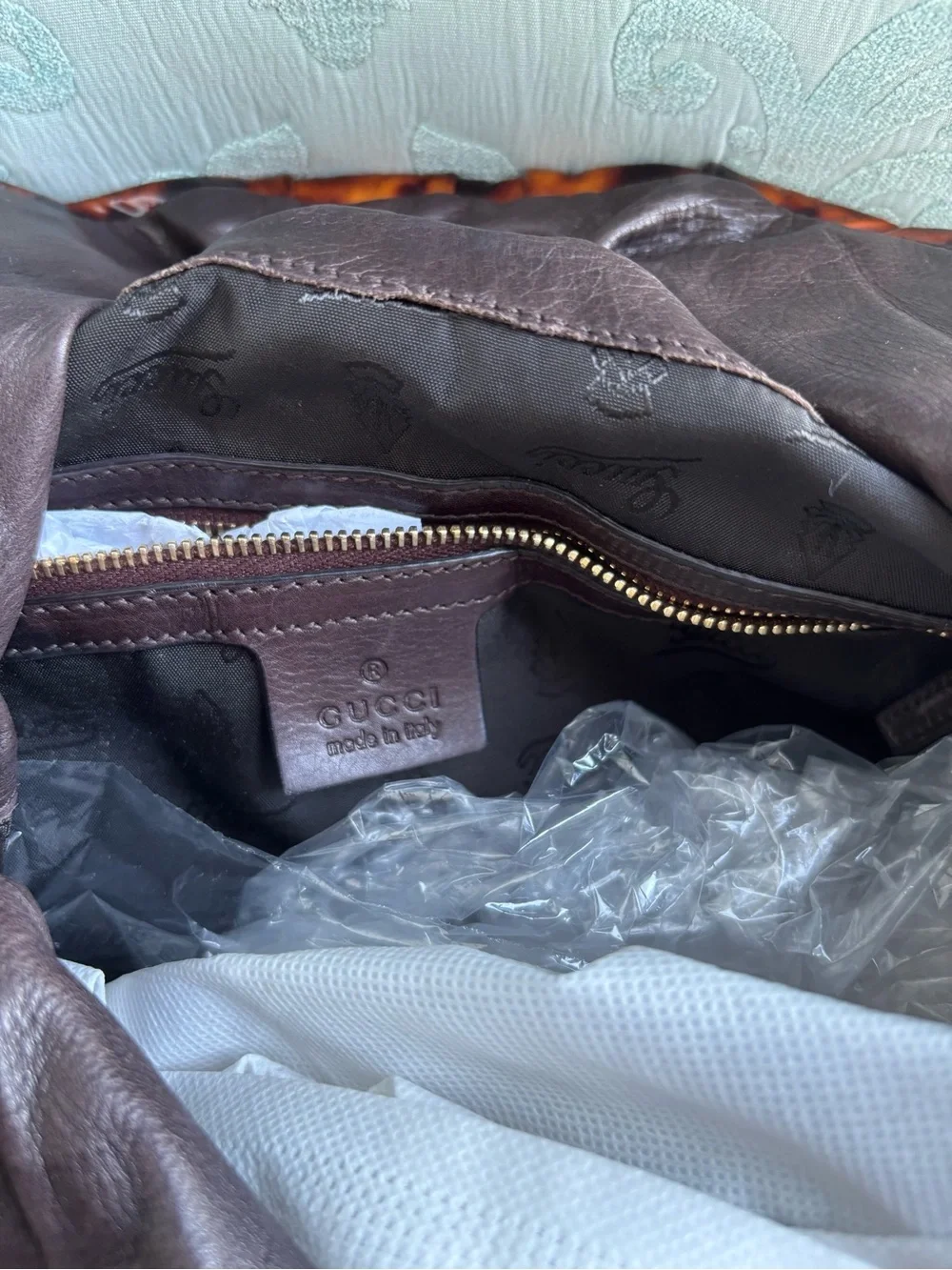 Gucci shiny tortoiseshell